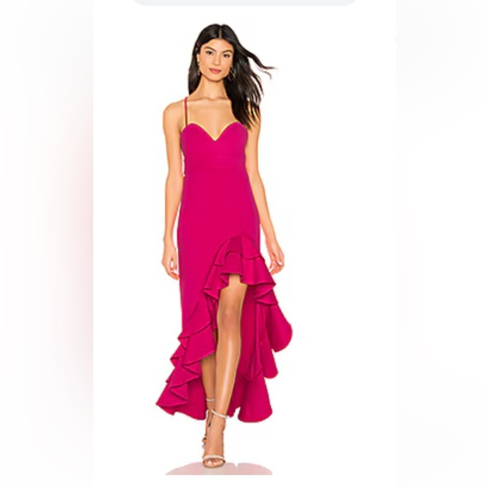 REVOLVE NBD Toryanne Gown in Fuchsia